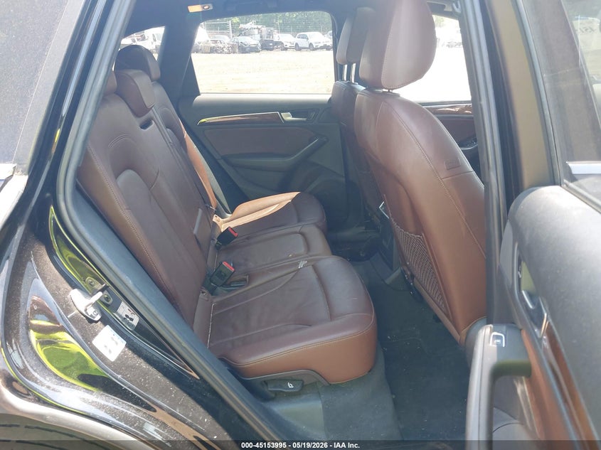 2017 Audi Q5 VIN WA1C2AFP1HA055526 IAAI salvage auction — FRONT & REAR, Salvage (Idaho), sold $225 on 2026-07-15 (photo 8)
