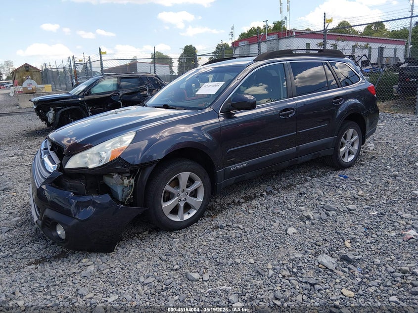 2013 Subaru Outback VIN 4S4BRCLC1D3249431 IAAI salvage auction — FRONT END, Salvage (West Virginia), sold $1,200 on 2026-07-09 (photo 2)
