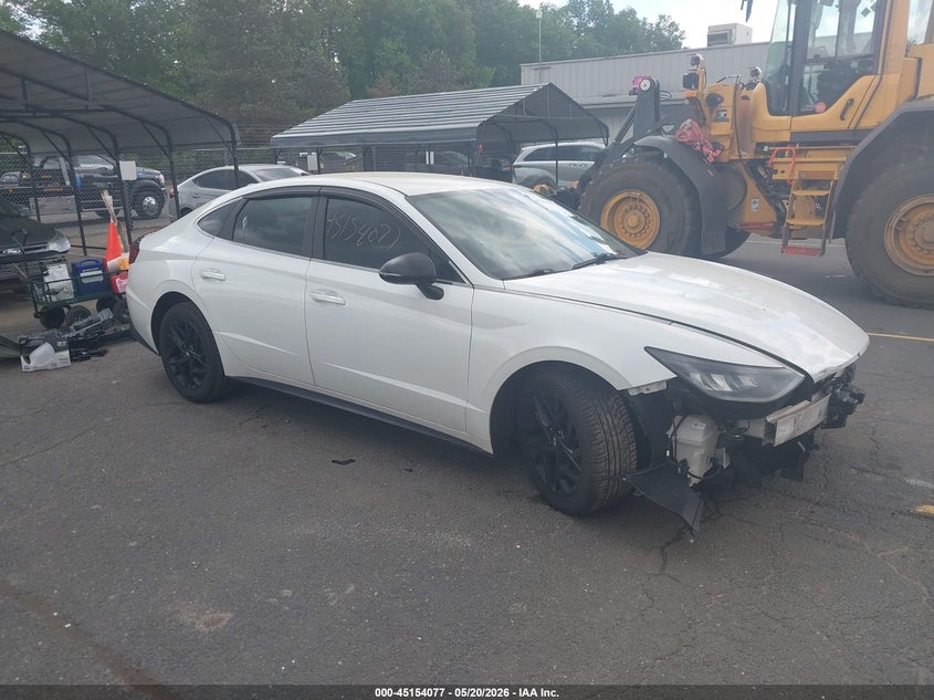 2020 Hyundai Sonata VIN 5NPEF4JA7LH000992 IAAI salvage auction — FRONT END, Salvage (Connecticut), sold $1,625 on 2026-07-16 (photo 1)