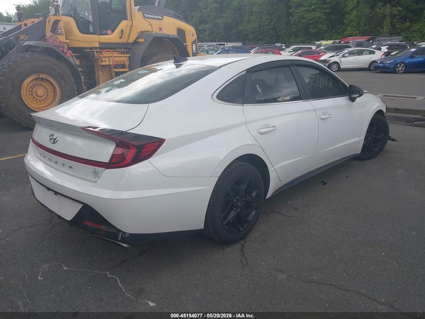2020 Hyundai Sonata VIN 5NPEF4JA7LH000992 IAAI salvage auction — FRONT END, Salvage (Connecticut), sold $1,625 on 2026-07-16 (photo 4)