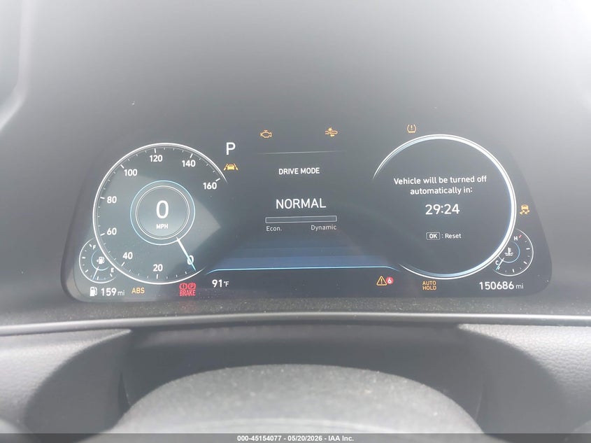 2020 Hyundai Sonata VIN 5NPEF4JA7LH000992 IAAI salvage auction — FRONT END, Salvage (Connecticut), sold $1,625 on 2026-07-16 (photo 7)