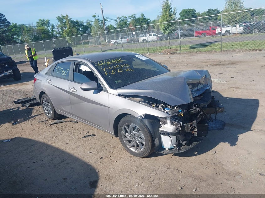 2024 Hyundai Elantra VIN KMHLM4DG4RU638303 IAAI salvage auction — FRONT END, Salvage (Virginia), sold $2,250 on 2026-07-14 (photo 1)