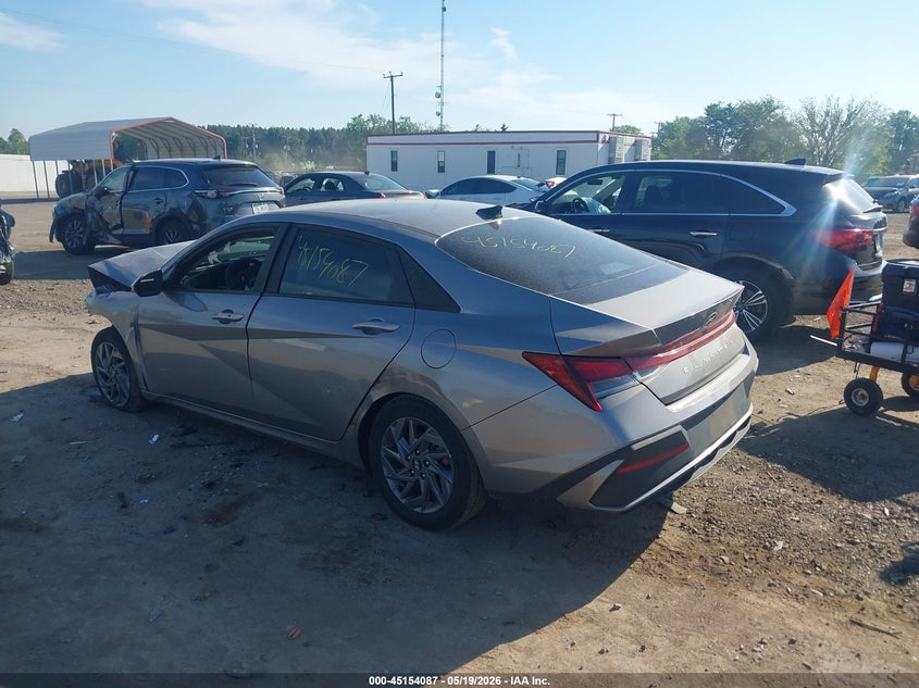 2024 Hyundai Elantra VIN KMHLM4DG4RU638303 IAAI salvage auction — FRONT END, Salvage (Virginia), sold $2,250 on 2026-07-14 (photo 3)