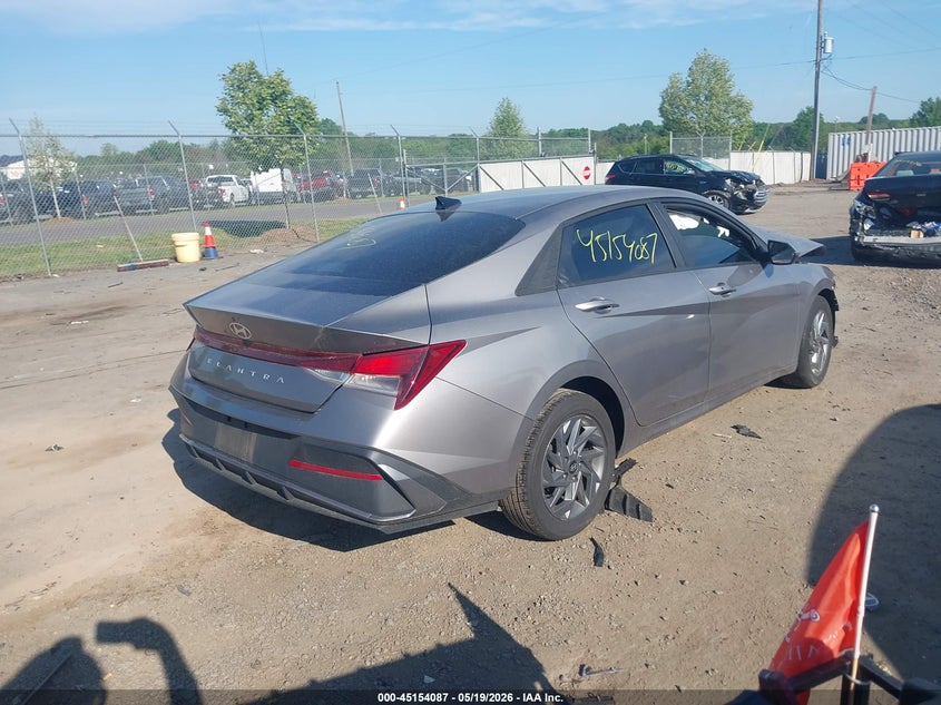 2024 Hyundai Elantra VIN KMHLM4DG4RU638303 IAAI salvage auction — FRONT END, Salvage (Virginia), sold $2,250 on 2026-07-14 (photo 4)