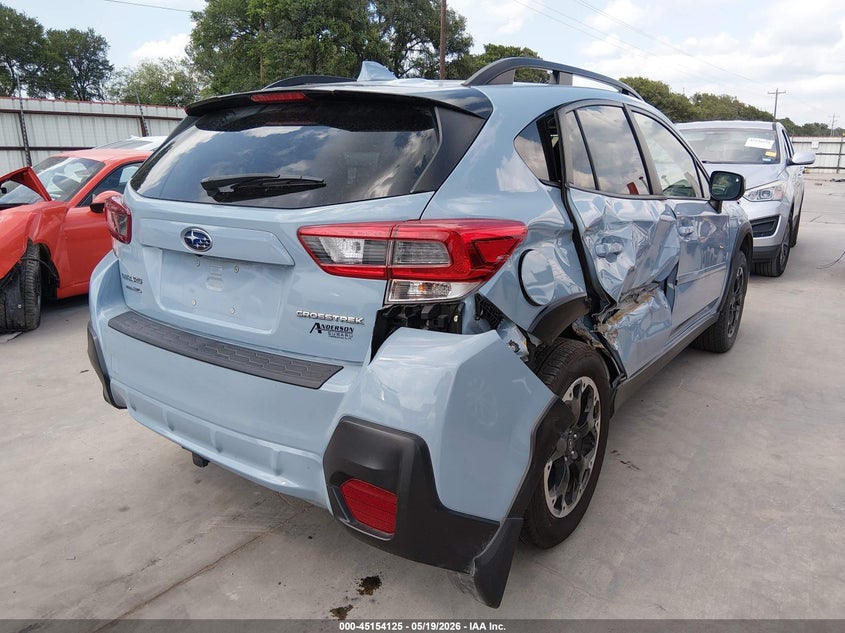 2021 Subaru Xv VIN JF2GTACC9M9655195 IAAI salvage auction — RIGHT SIDE, Original (Texas), sold $7,675 on 2026-07-07 (photo 4)