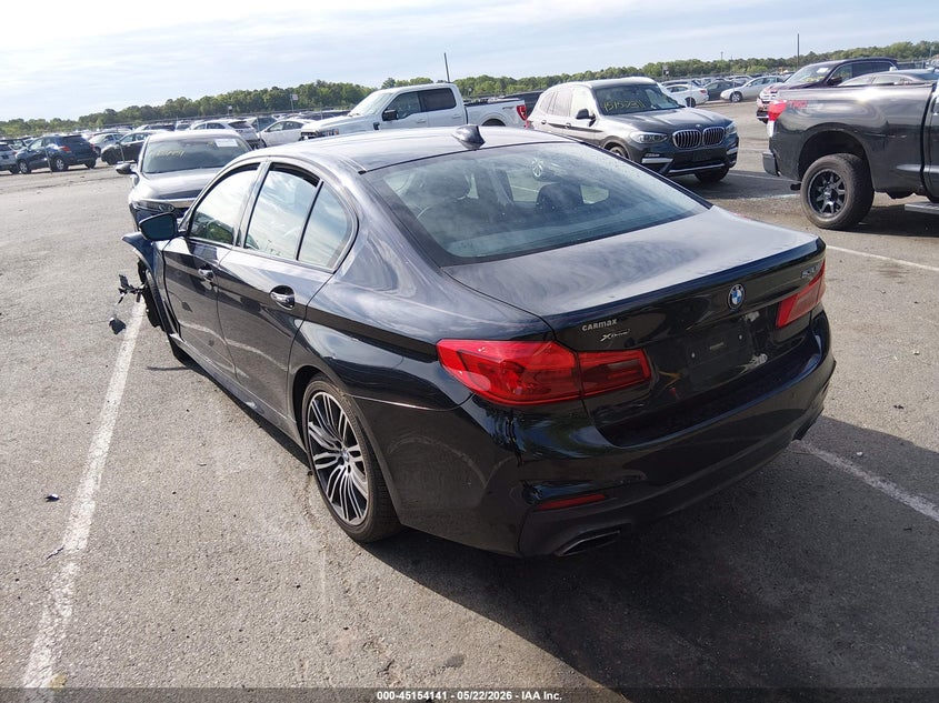 2018 BMW 5er VIN WBAJA7C58JWA71446 IAAI salvage auction — LEFT FRONT, Salvage (New Jersey), sold $6,100 on 2026-07-24 (photo 3)