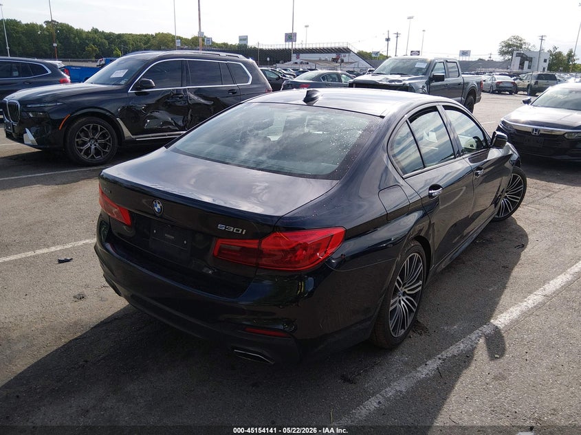 2018 BMW 5er VIN WBAJA7C58JWA71446 IAAI salvage auction — LEFT FRONT, Salvage (New Jersey), sold $6,100 on 2026-07-24 (photo 4)