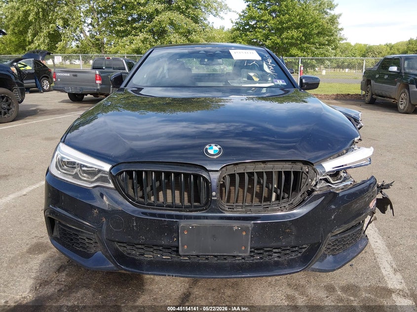 2018 BMW 5er VIN WBAJA7C58JWA71446 IAAI salvage auction — LEFT FRONT, Salvage (New Jersey), sold $6,100 on 2026-07-24 (photo 6)