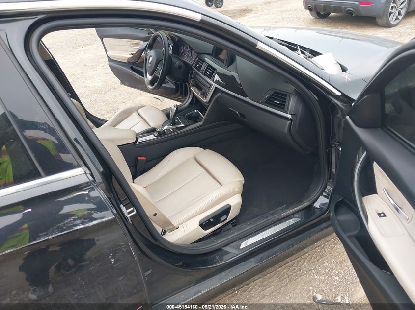 2015 BMW 3er VIN WBA3C3G59FNT52848 IAAI salvage auction — LEFT SIDE, Junk Bill Of Sale Mv2459 (Wisconsin), sold $1,200 on 2026-07-28 (photo 5)