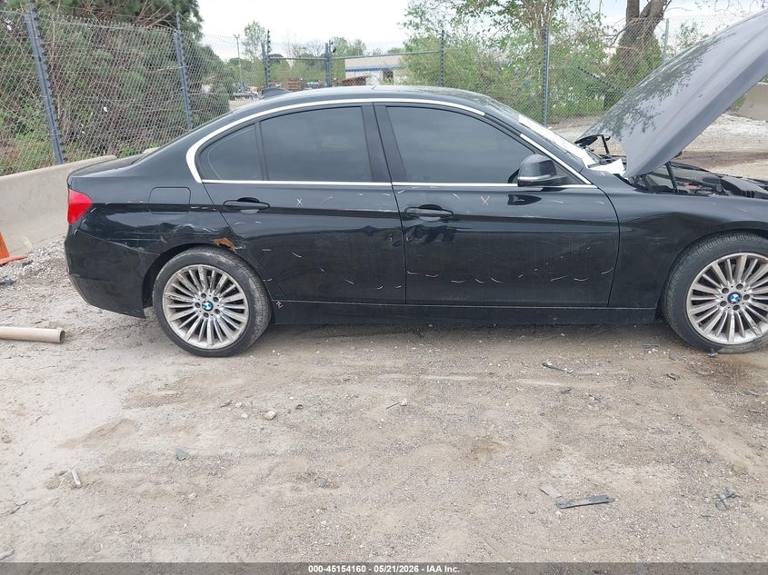 2015 BMW 3er VIN WBA3C3G59FNT52848 IAAI salvage auction — LEFT SIDE, Junk Bill Of Sale Mv2459 (Wisconsin), sold $1,200 on 2026-07-28 (photo 6)