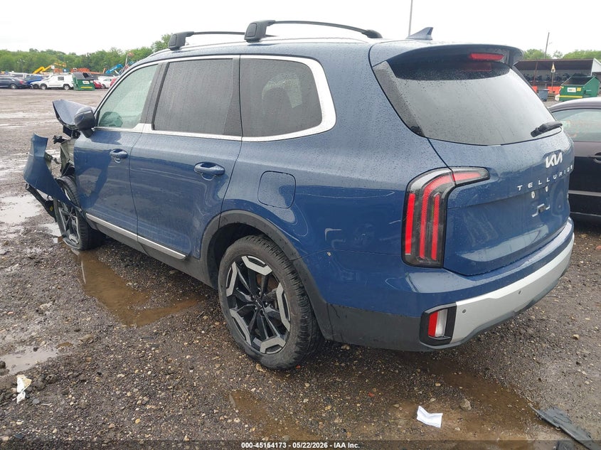 2024 Kia Telluride VIN 5XYP3DGCXRG533316 IAAI salvage auction — LEFT FRONT, Salvage (Ohio), sold $7,300 on 2026-07-08 (photo 3)