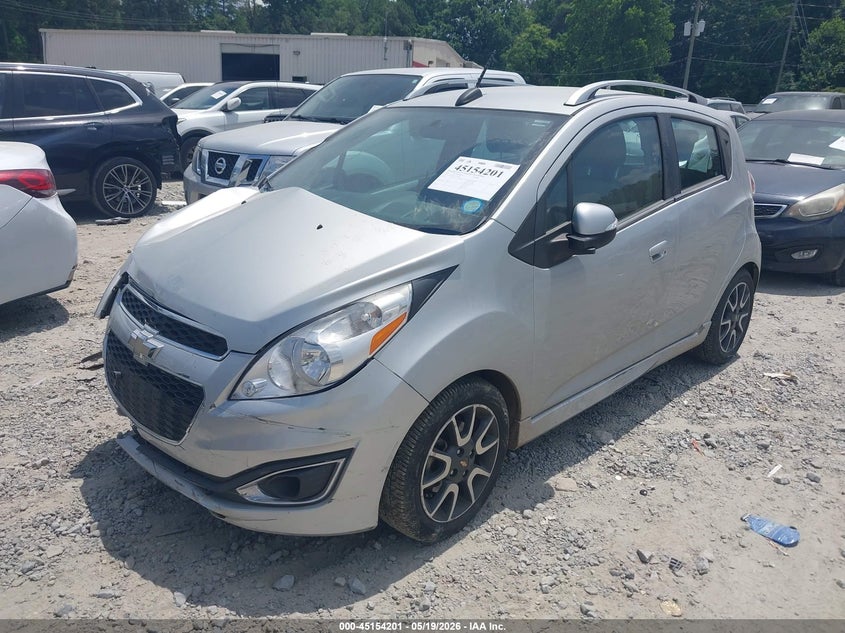 2015 Chevrolet Spark VIN KL8CF6S95FC763948 IAAI salvage auction — FRONT END, Salvage (Georgia), sold $1,400 on 2026-07-14 (photo 2)