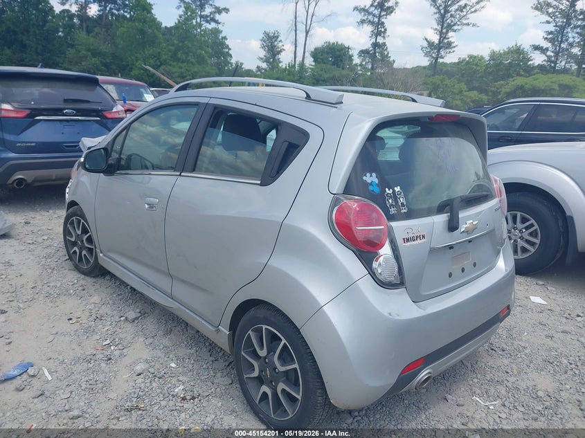 2015 Chevrolet Spark VIN KL8CF6S95FC763948 IAAI salvage auction — FRONT END, Salvage (Georgia), sold $1,400 on 2026-07-14 (photo 3)