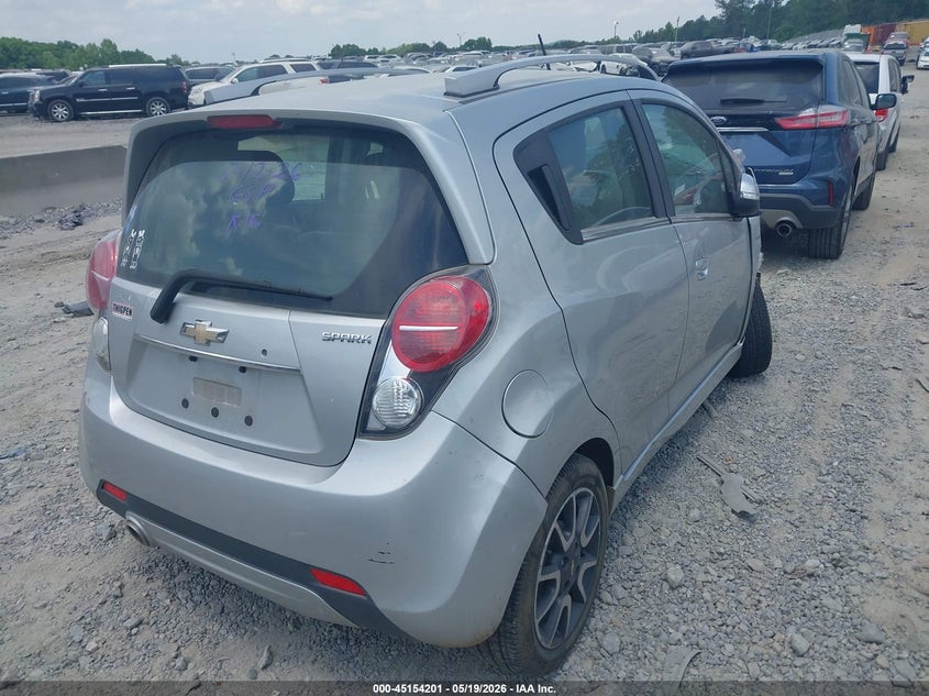 2015 Chevrolet Spark VIN KL8CF6S95FC763948 IAAI salvage auction — FRONT END, Salvage (Georgia), sold $1,400 on 2026-07-14 (photo 4)