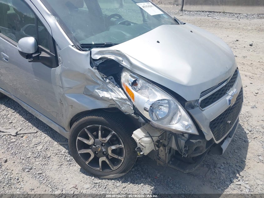 2015 Chevrolet Spark VIN KL8CF6S95FC763948 IAAI salvage auction — FRONT END, Salvage (Georgia), sold $1,400 on 2026-07-14 (photo 6)
