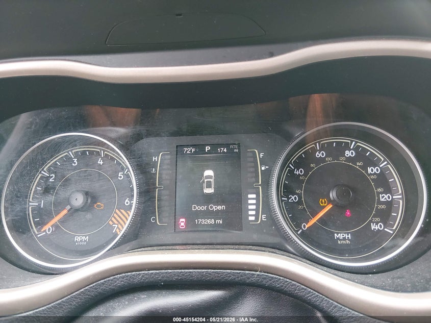 2015 Jeep Cherokee VIN 1C4PJMAB2FW591120 IAAI salvage auction — LEFT FRONT, Clear (Tennessee), sold $1,000 on 2026-07-09 (photo 7)