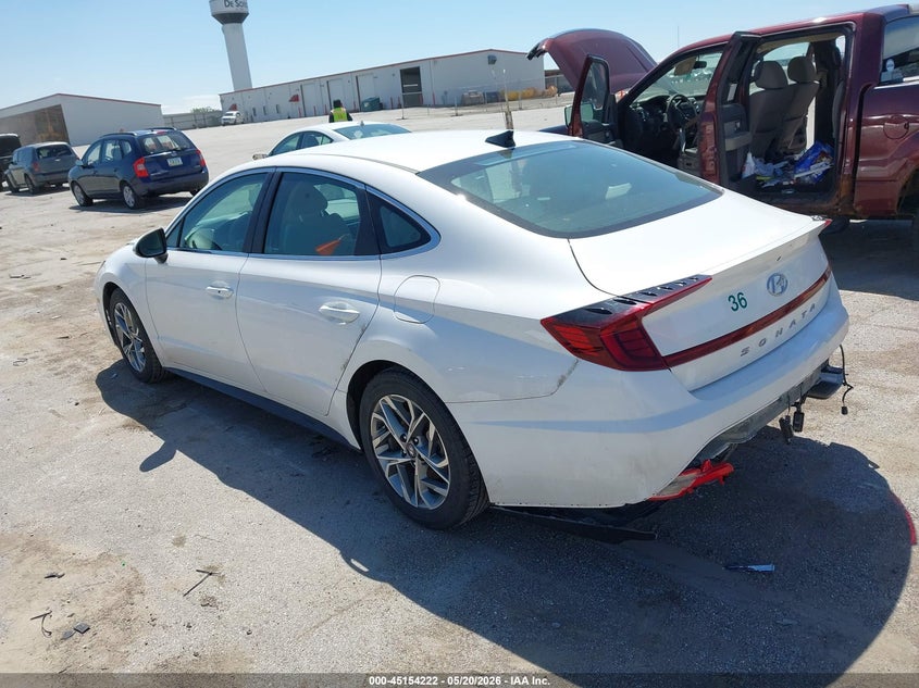2023 Hyundai Sonata VIN KMHL64JA0PA278259 IAAI salvage auction — SIDE, Salvage (Iowa), sold $3,450 on 2026-07-25 (photo 3)
