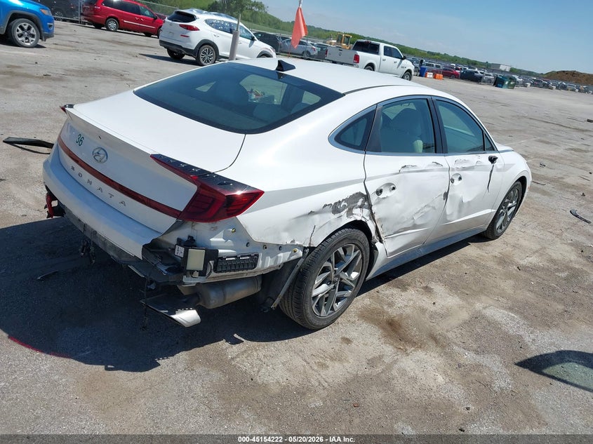 2023 Hyundai Sonata VIN KMHL64JA0PA278259 IAAI salvage auction — SIDE, Salvage (Iowa), sold $3,450 on 2026-07-25 (photo 4)