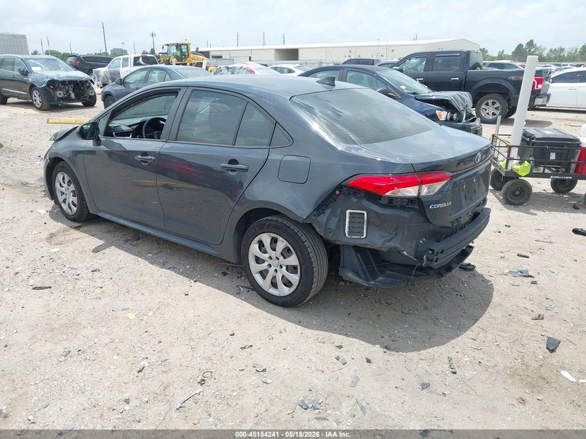2023 Toyota Corolla VIN JTDBCMFE5P3024331 IAAI salvage auction — FRONT & REAR, Original (Texas), sold $4,850 on 2026-07-30 (photo 3)