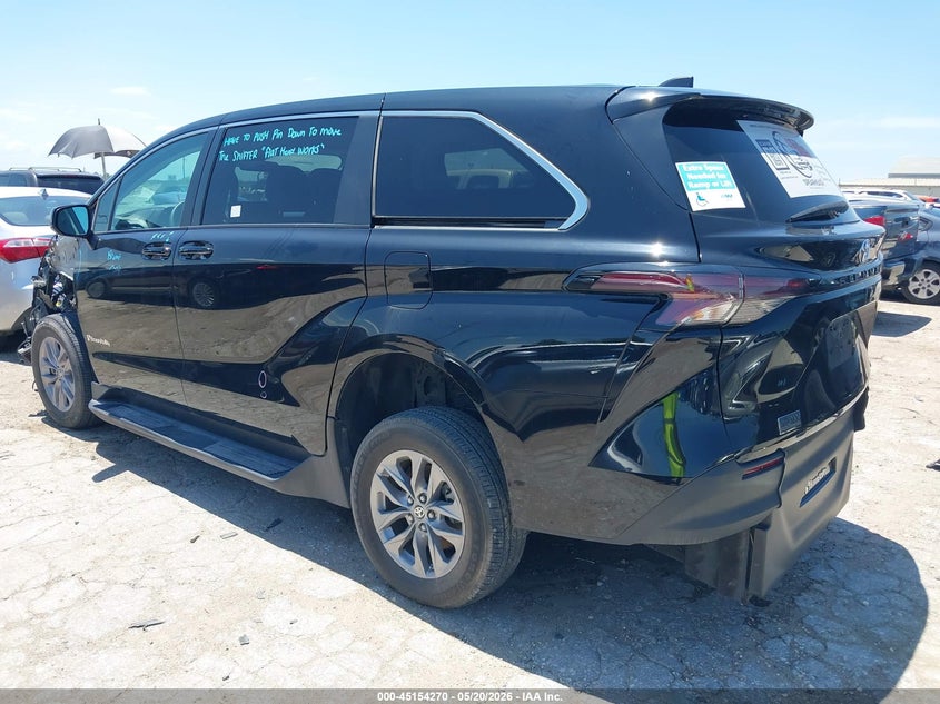 2024 Toyota Sienna VIN 5TDKRKEC0RS191572 IAAI salvage auction — FRONT END, Original (Texas), sold $23,700 on 2026-07-29 (photo 3)