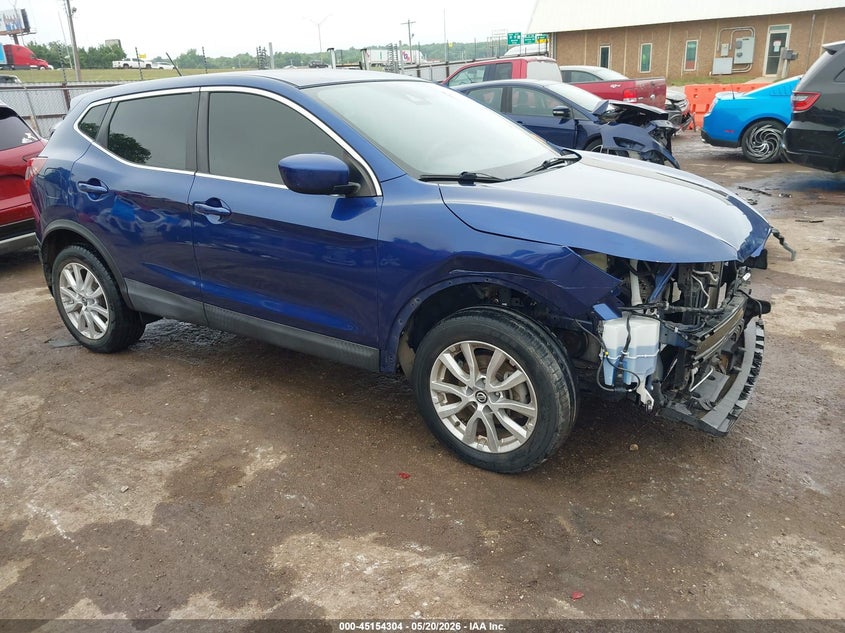 2020 Nissan Rogue VIN JN1BJ1CV4LW265852 IAAI salvage auction — FRONT END, Clear (Oklahoma), sold $3,400 on 2026-07-29 (photo 1)