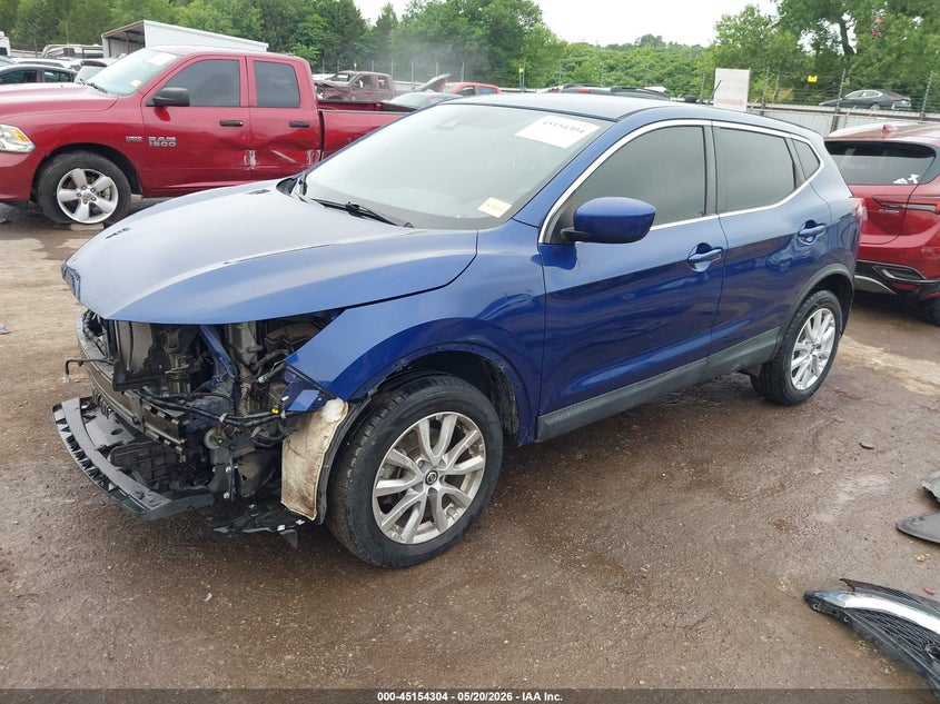 2020 Nissan Rogue VIN JN1BJ1CV4LW265852 IAAI salvage auction — FRONT END, Clear (Oklahoma), sold $3,400 on 2026-07-29 (photo 2)