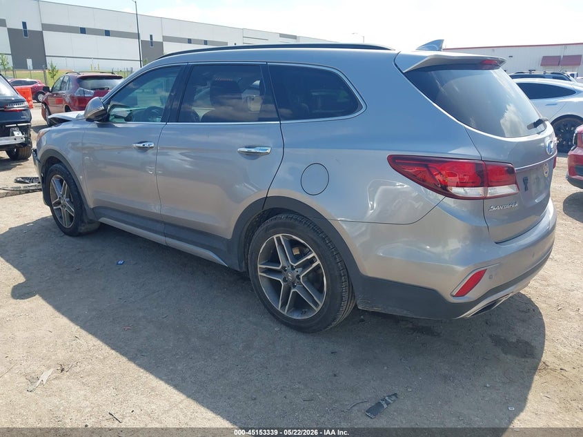 2017 Hyundai Santa fe VIN KM8SR4HF1HU180748 IAAI salvage auction — FRONT END, Original (Texas), sold $3,100 on 2026-07-07 (photo 3)