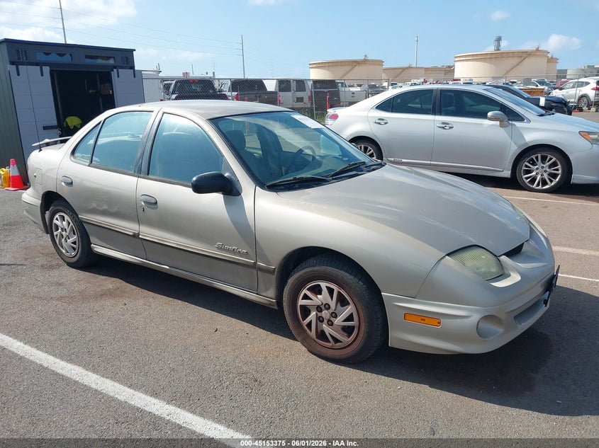 2002 Pontiac Sunfire VIN 1G2JB524927414341 IAAI salvage auction — NORMAL WEAR, Clear (Hawaii), sold $25 on 2026-07-21 (photo 1)