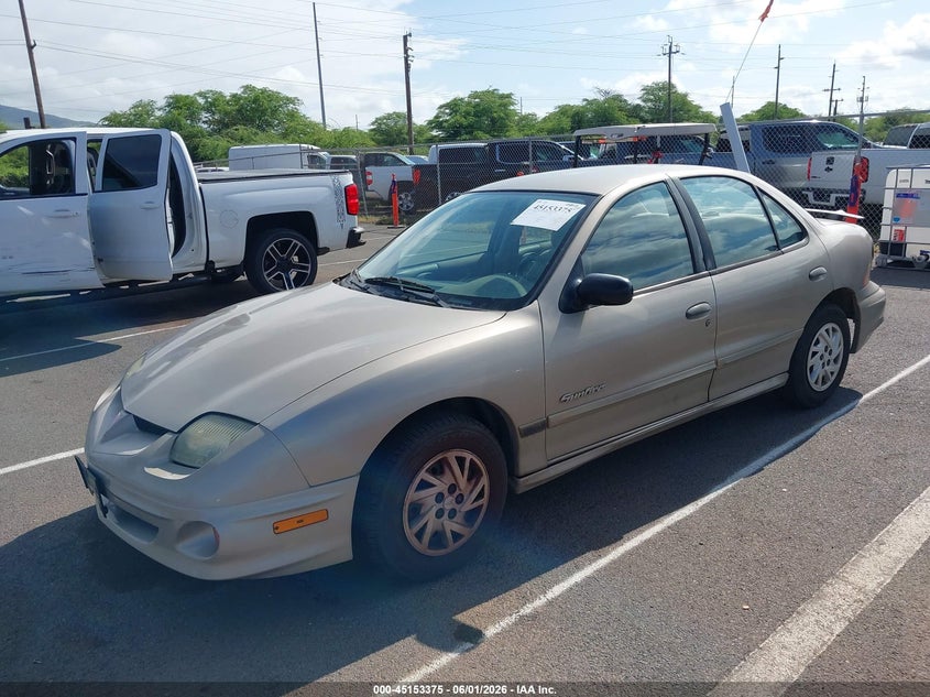2002 Pontiac Sunfire VIN 1G2JB524927414341 IAAI salvage auction — NORMAL WEAR, Clear (Hawaii), sold $25 on 2026-07-21 (photo 2)