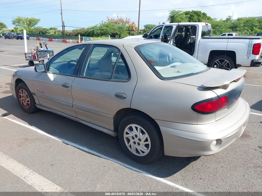 2002 Pontiac Sunfire VIN 1G2JB524927414341 IAAI salvage auction — NORMAL WEAR, Clear (Hawaii), sold $25 on 2026-07-21 (photo 3)
