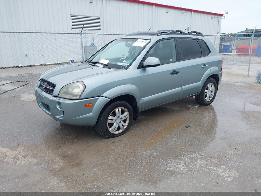 2006 Hyundai Tucson VIN KM8JN72D46U364448 IAAI salvage auction — NORMAL WEAR, Repossessed (Missouri), sold $200 on 2026-07-21 (photo 2)
