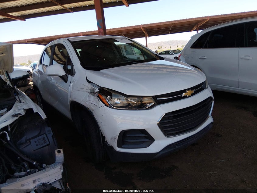 2018 Chevrolet Trax VIN KL7CJKSB3JB544175 IAAI salvage auction — LEFT REAR, Salvage (Arizona), sold $2,000 on 2026-07-28 (photo 1)