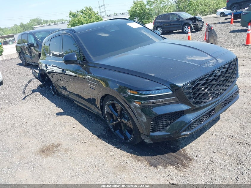 2026 Genesis Gv80 VIN KMUHCESC9TU296967 IAAI salvage auction — RIGHT SIDE, Mv-907A (New York), sold $27,550 on 2026-07-06 (photo 1)
