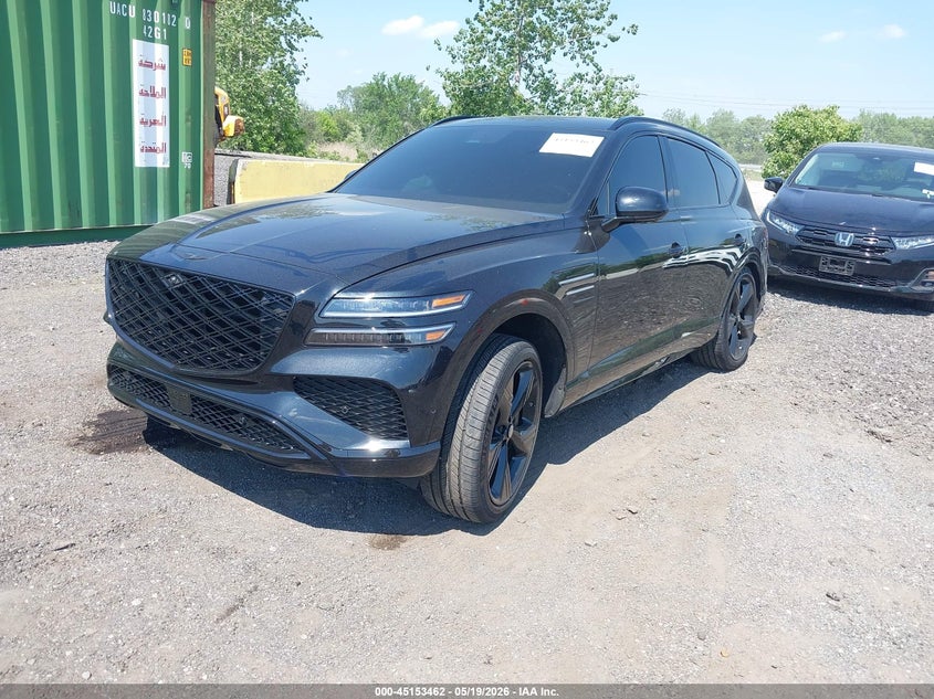 2026 Genesis Gv80 VIN KMUHCESC9TU296967 IAAI salvage auction — RIGHT SIDE, Mv-907A (New York), sold $27,550 on 2026-07-06 (photo 2)