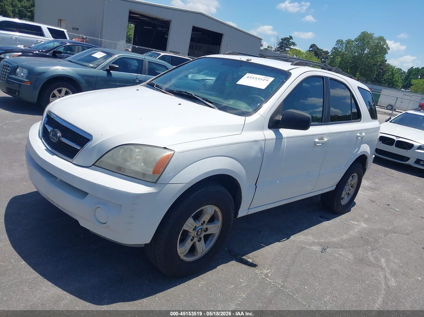 2004 Kia Sorento VIN KNDJD733345213279 IAAI salvage auction — FRONT END, Repossession Paperwork (Georgia), sold $325 on 2026-07-15 (photo 2)