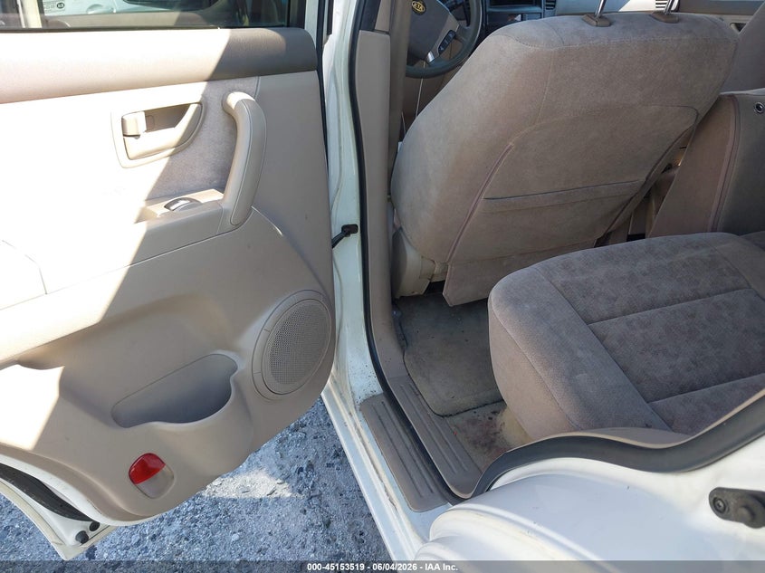 2004 Kia Sorento VIN KNDJD733345213279 IAAI salvage auction — FRONT END, Repossession Paperwork (Georgia), sold $325 on 2026-07-15 (photo 8)
