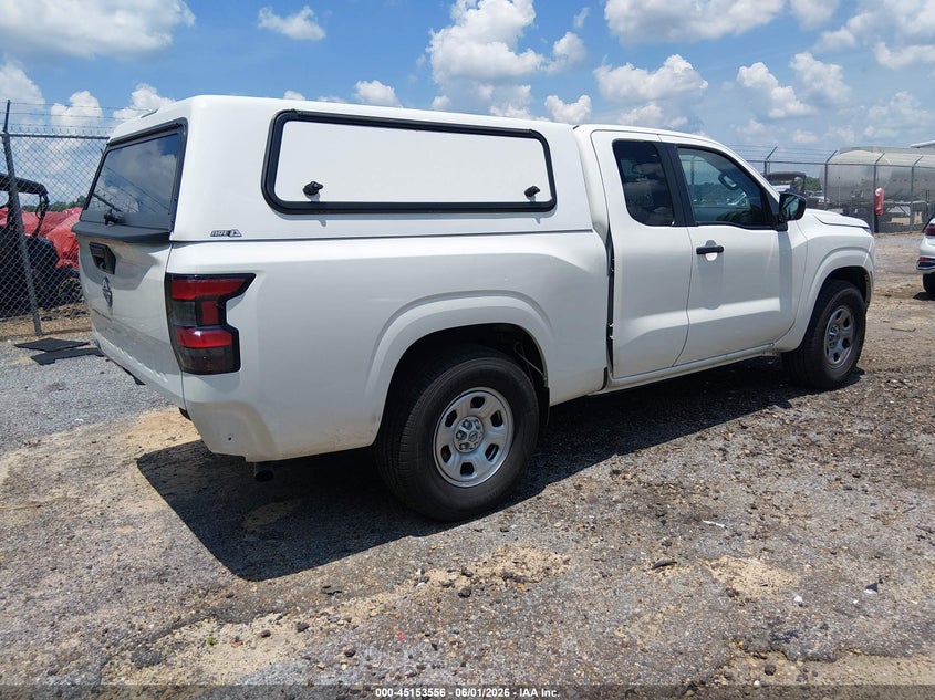 2024 Nissan Frontier VIN 1N6ED1CL7RN671328 IAAI salvage auction — REAR END, Clear (Mississippi), sold $8,000 on 2026-07-22 (photo 4)