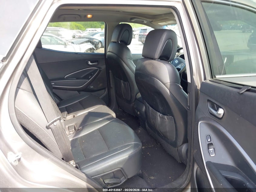 2017 Hyundai Santa fe VIN 5XYZWDLAXHG435583 IAAI salvage auction — REAR END, Salvage - Greater Than 75% (Maryland), sold $2,650 on 2026-07-27 (photo 8)