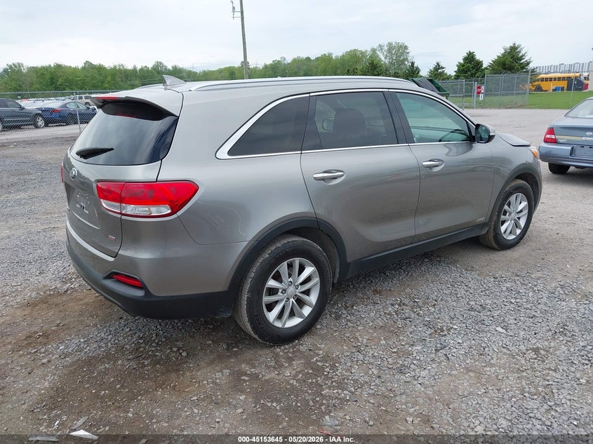 2017 Kia Sorento VIN 5XYPGDA38HG329528 IAAI salvage auction — SUSPENSION, Mv-907A (New York), sold $2,400 on 2026-07-14 (photo 4)