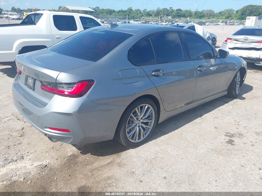 2023 BMW 3er VIN 3MW69FF02P8D00114 IAAI salvage auction — SIDE, Rebuildable (Florida), sold $16,050 on 2026-07-30 (photo 4)