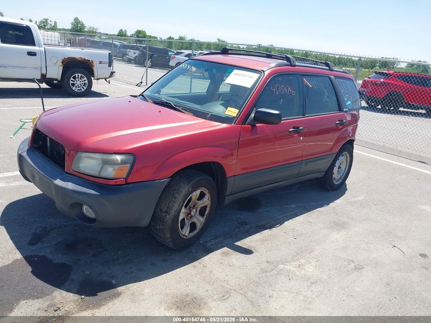 2004 Subaru Forester VIN JF1SG63654H745671 IAAI salvage auction — REAR END, Clear (Indiana), sold $25 on 2026-07-10 (photo 2)