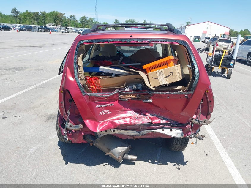 2004 Subaru Forester VIN JF1SG63654H745671 IAAI salvage auction — REAR END, Clear (Indiana), sold $25 on 2026-07-10 (photo 6)