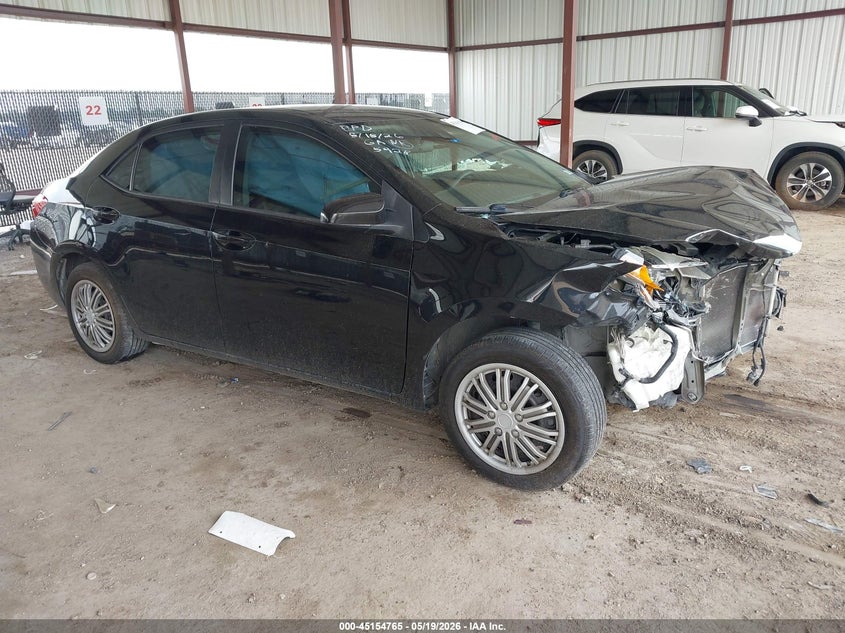2019 Toyota Corolla VIN 5YFBURHEXKP925928 IAAI salvage auction — FRONT END, Salvage (Texas), sold $1,675 on 2026-07-28 (photo 1)