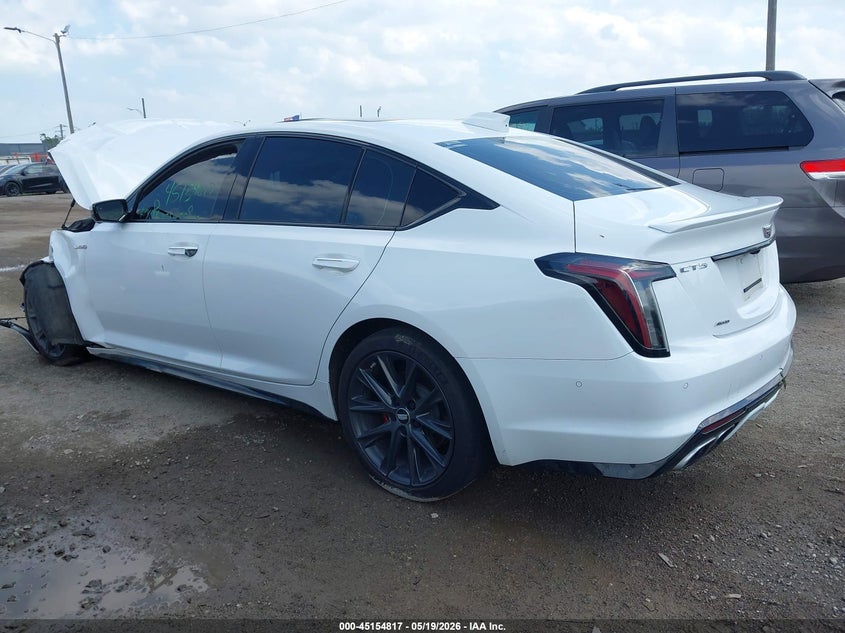 2025 Cadillac Ct5-v VIN 1G6DV5RW7S0120911 IAAI salvage auction — FRONT END, Clear (Michigan), sold $13,000 on 2026-07-09 (photo 3)