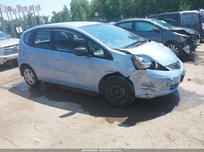 2010 Honda Fit VIN JHMGE8H29AC026650 IAAI salvage auction — FRONT END, Salvage - Greater Than 75% (Maryland), sold $500 on 2026-07-16 (photo 1)