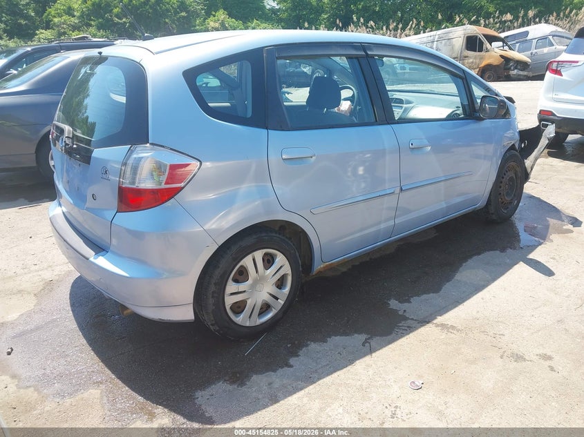 2010 Honda Fit VIN JHMGE8H29AC026650 IAAI salvage auction — FRONT END, Salvage - Greater Than 75% (Maryland), sold $500 on 2026-07-16 (photo 4)