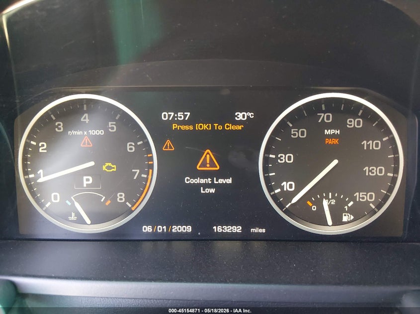2011 Land rover RANGE ROVER VIN SALME1D41BA341550 IAAI salvage auction — SIDE, Clear (Arizona), sold $1,175 on 2026-07-09 (photo 7)