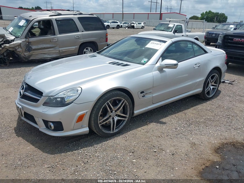 2009 Mercedes-benz Slc-klasse amg VIN WDBSK70F39F145297 IAAI salvage auction — WATER/FLOOD, Salvage (Louisiana), sold $11,000 on 2026-08-15 (photo 2)