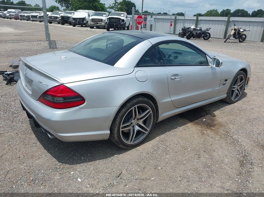 2009 Mercedes-benz Slc-klasse amg VIN WDBSK70F39F145297 IAAI salvage auction — WATER/FLOOD, Salvage (Louisiana), sold $11,000 on 2026-08-15 (photo 4)