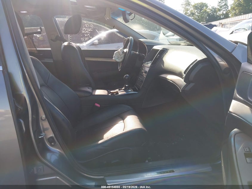 2013 Infiniti G VIN JN1CV6APXDM724471 IAAI salvage auction — FRONT END, Salvage (Georgia), sold $25 on 2026-07-29 (photo 5)
